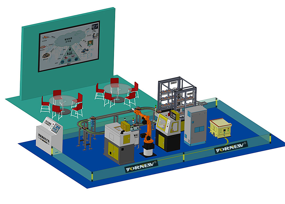 工業(yè)4.0智能制造生產(chǎn)線(xiàn)實(shí)訓(xùn)系統(tǒng)